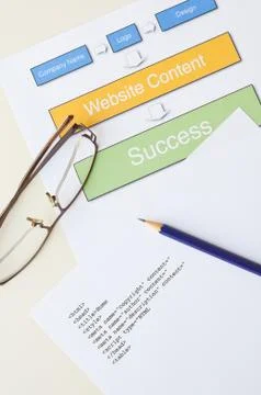 Website success Stock Photos