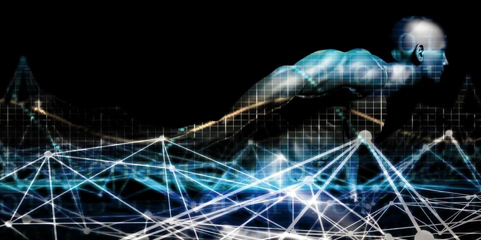 Website Tracking Stock Illustration