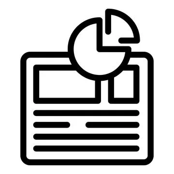 Website traffic analysis with pie chart showing data analytics Illustrazione stock