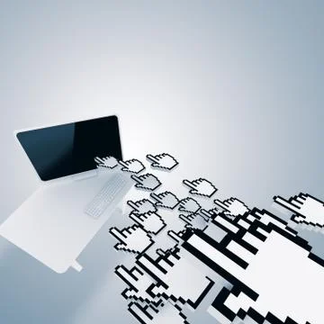 Website traffic Stock Illustration