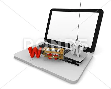 Website under construction Stock Illustration