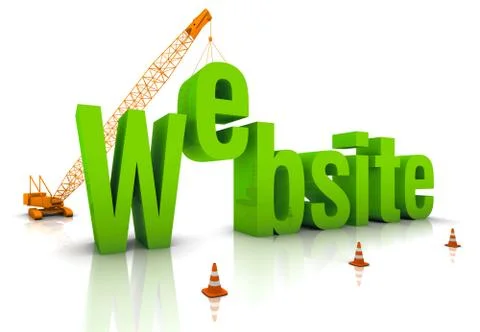 Website under construction Stock Illustration