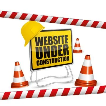 Website under construction Stock Illustration