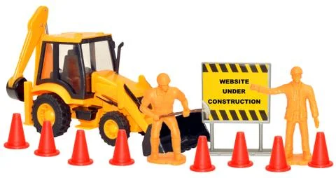 Website Under Construction Stock Photos