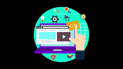 Website under maintenance, Website performance optimization, Stock Footage 276903447