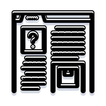 Website user profile missing image placeholder concept 스톡 일러스트