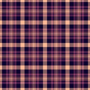 Website vector check textile, dining room fabric pattern background. Irish .. Illustrazione stock