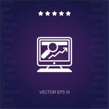 Website vector icon Stock Illustration