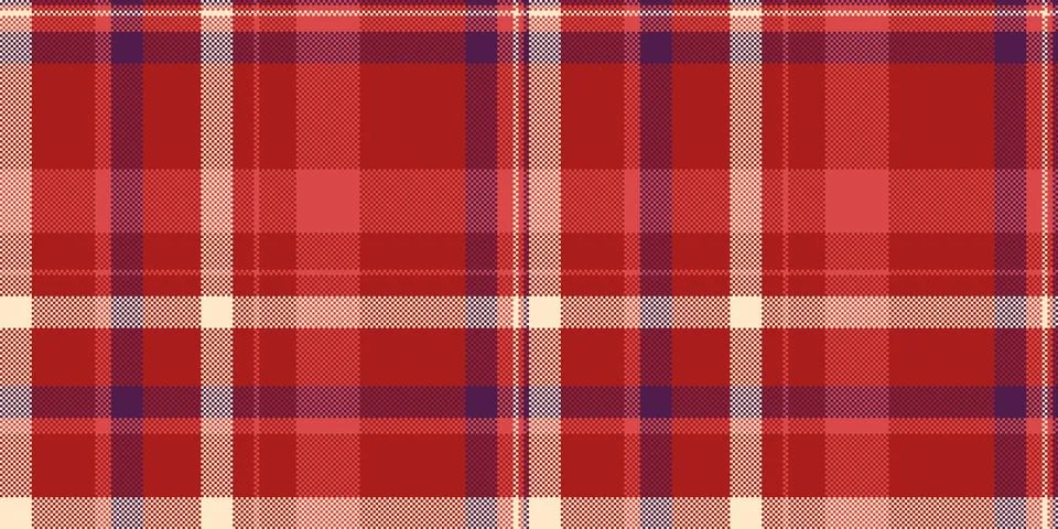 Website vector seamless textile, micro plaid pattern tartan. Infant fabric .. Stock Illustration