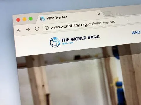 Website of The World Bank Stock Photos