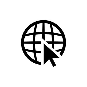 Website www icon. Go to Web symbol Vector EPS 10 Stock Illustration