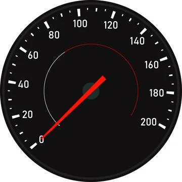 WebSpeed Meter vector, Car Speedometer, Bike speedometer, Measuring Kilomet.. Stock Illustration