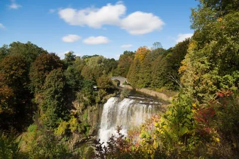 Websters Falls at Canada Stock Photos
