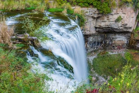 Webster's falls in Hamilton Stock Photos