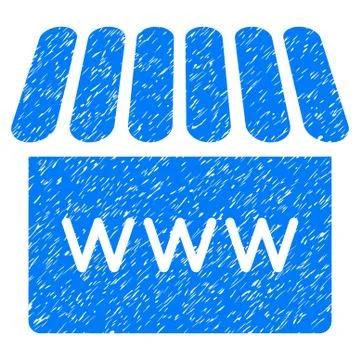 Webstore Grainy Texture Icon 스톡 일러스트