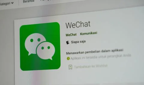 WeChat website Stock Photos