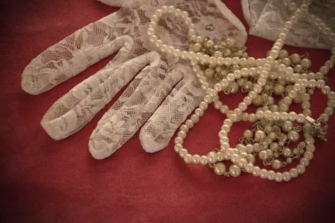 Wedding Accessories for Brides Stock Photos