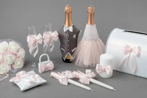 Wedding accessories. Stock Photos