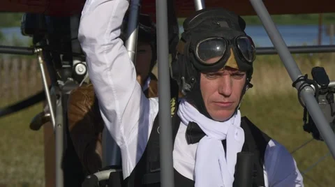 Wedding in the air Stock Footage 66911046