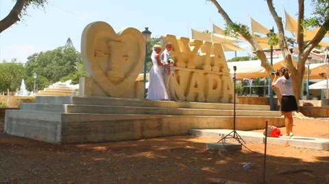 Wedding in Aiya Napa Stock Footage 40708359