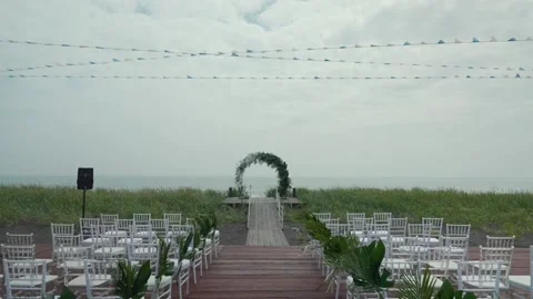 Wedding altar Stock Footage 169982260