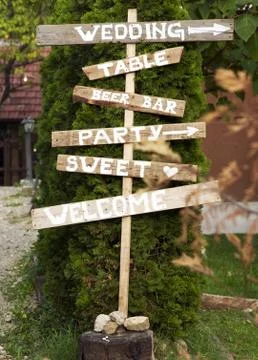 Wedding and party table Stock-Fotos