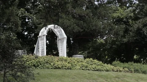 Wedding arch Stock Footage 41146775