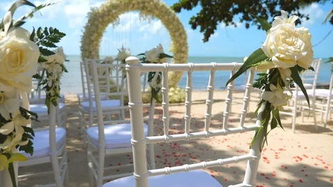 Wedding arch Stock Footage 101417278