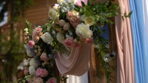 Wedding arch Stock Footage 101731229