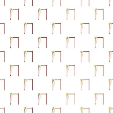 Wedding arch pattern for ceremony background Illustrazione stock