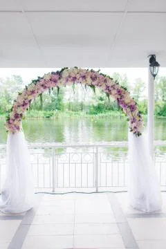 Wedding arch Stock Photos