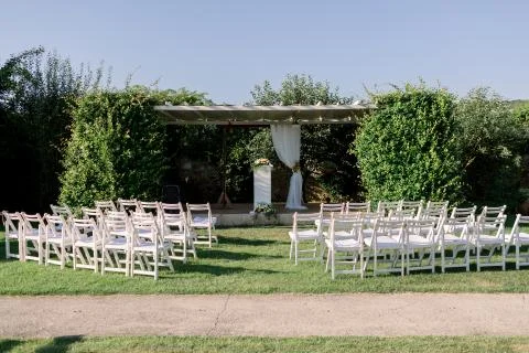 Wedding arch. Stock Photos