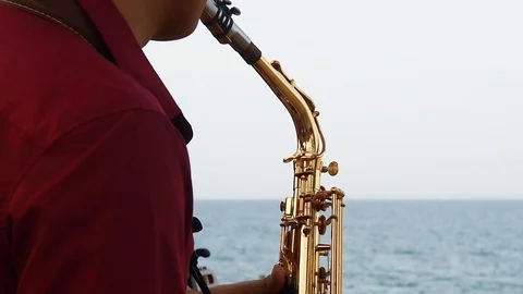 Wedding arkest on the beach Stock Footage 91144407
