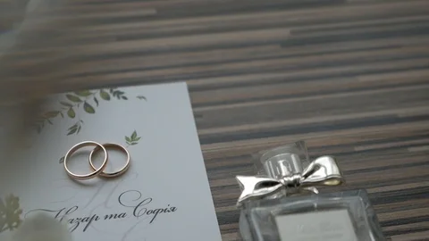 Wedding arrangement 스톡 동영상 130054520