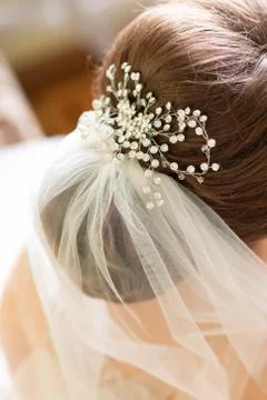 Wedding attributes of brides. wedding accessories. wedding trifles Stock Photos