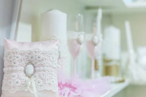Wedding attributes for celebrations 写真素材