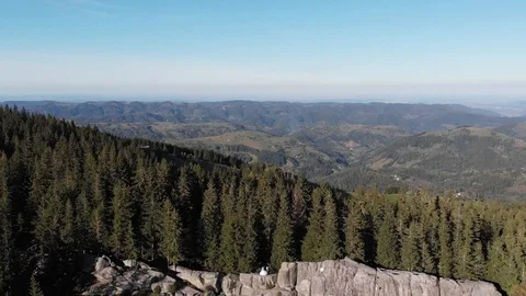 Wedding in the autumn mountains Stock Footage 127184789