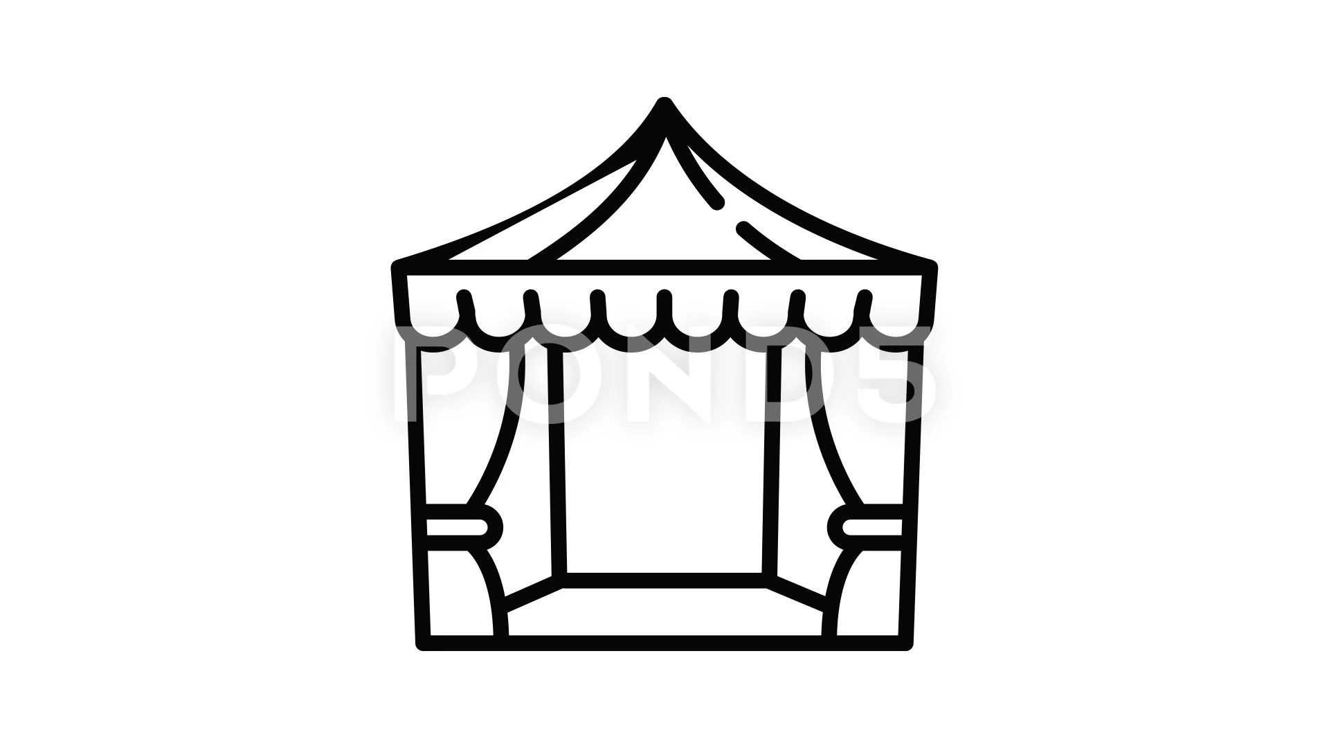 wedding tent clip art