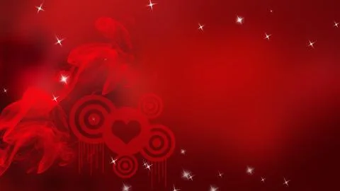 Wedding Background 41, Red Stock Illustration