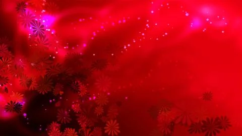 Wedding Background 46, Red Stock Illustration