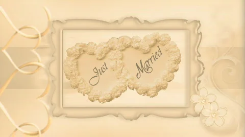 Wedding background with green screen  Stock Footage 592950