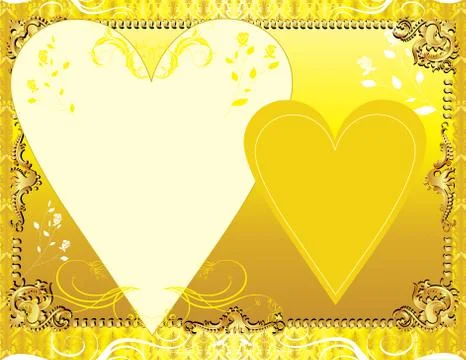 Wedding background Stock Illustration