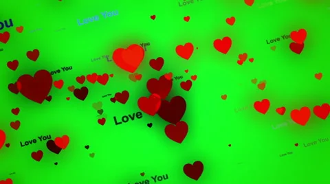 Wedding background, particles hearts, loop Vidéo 54116772