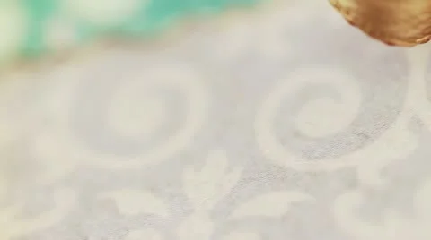 Wedding background rotate closeup Stock Footage 12526914