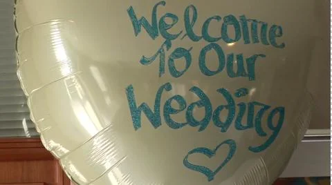 Wedding Balloons Stock Photos