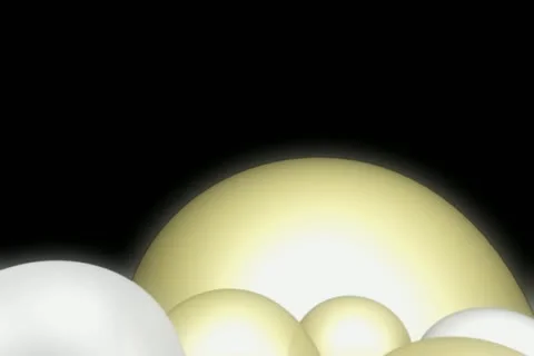 Wedding Balloons Transition Stock Footage 10870637