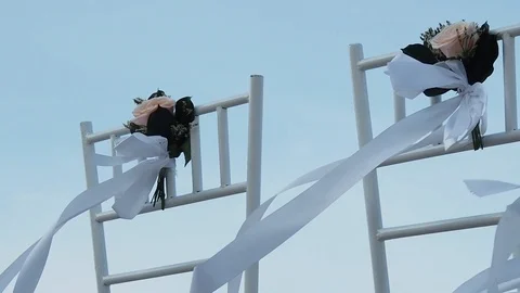 Wedding on the beach Stock Footage 91143079