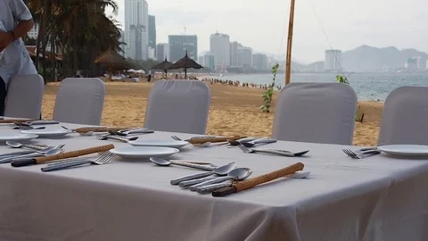 Wedding on the beach Stock Footage 91143393