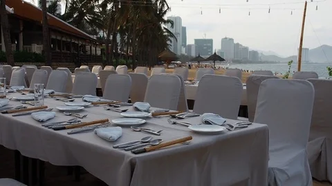 Wedding on the beach Stock Footage 91144663