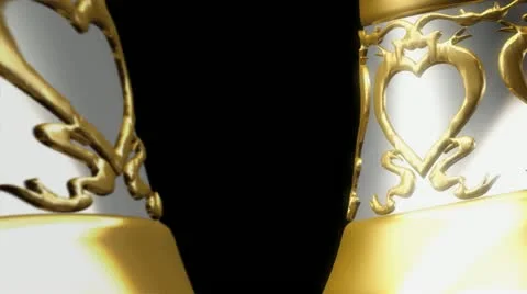 Wedding Bells Transition HD Video stock 10870421